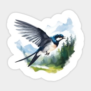 Swallow Bird Sticker